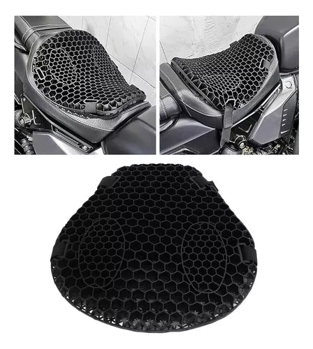 🏍️Cojin De Gel Ergonómico Para Moto🪑