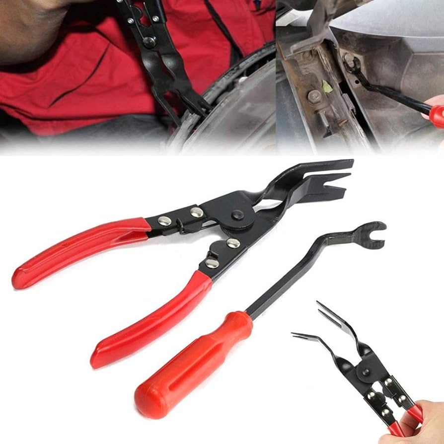 PINZA EXTRACTORA DE PINES Y MANGUERAS 🤩😱 ¡Lleva GRATIS 1 caja con 100 pines de sujeción!