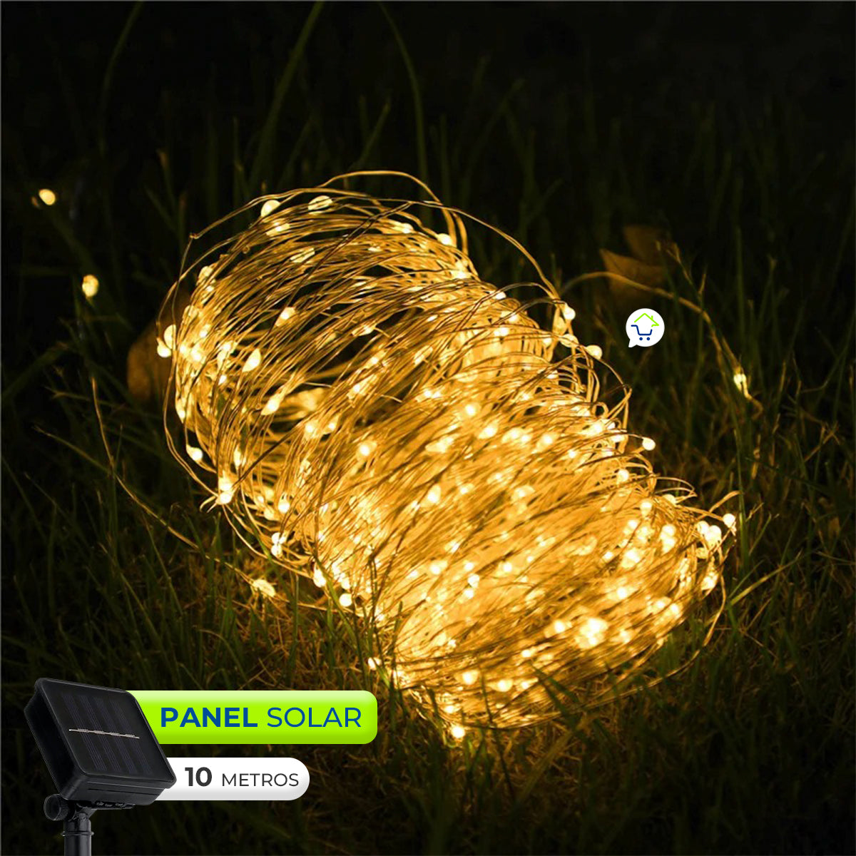 🚨LUCES SOLARES NAVIDEÑAS🎅 ¡Ilumina tu Navidad con 10 Metros de Magia!
