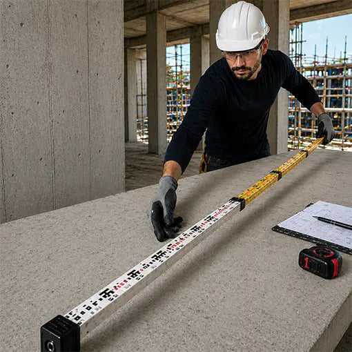 Estadal telescópico profesional 5M 📏👷🏼♂️