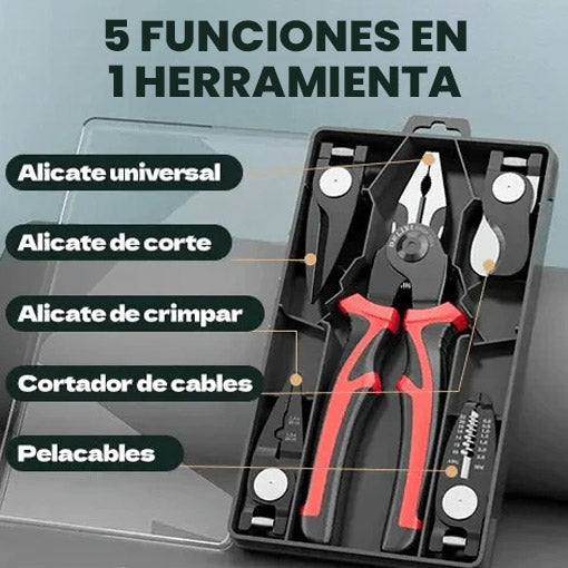 REMACHADORA + ALICATE TODO EN 1 + ALICATE 5 EN 1 + NIVELADORES DE BALDOSA GRATIS 🤩🛠️