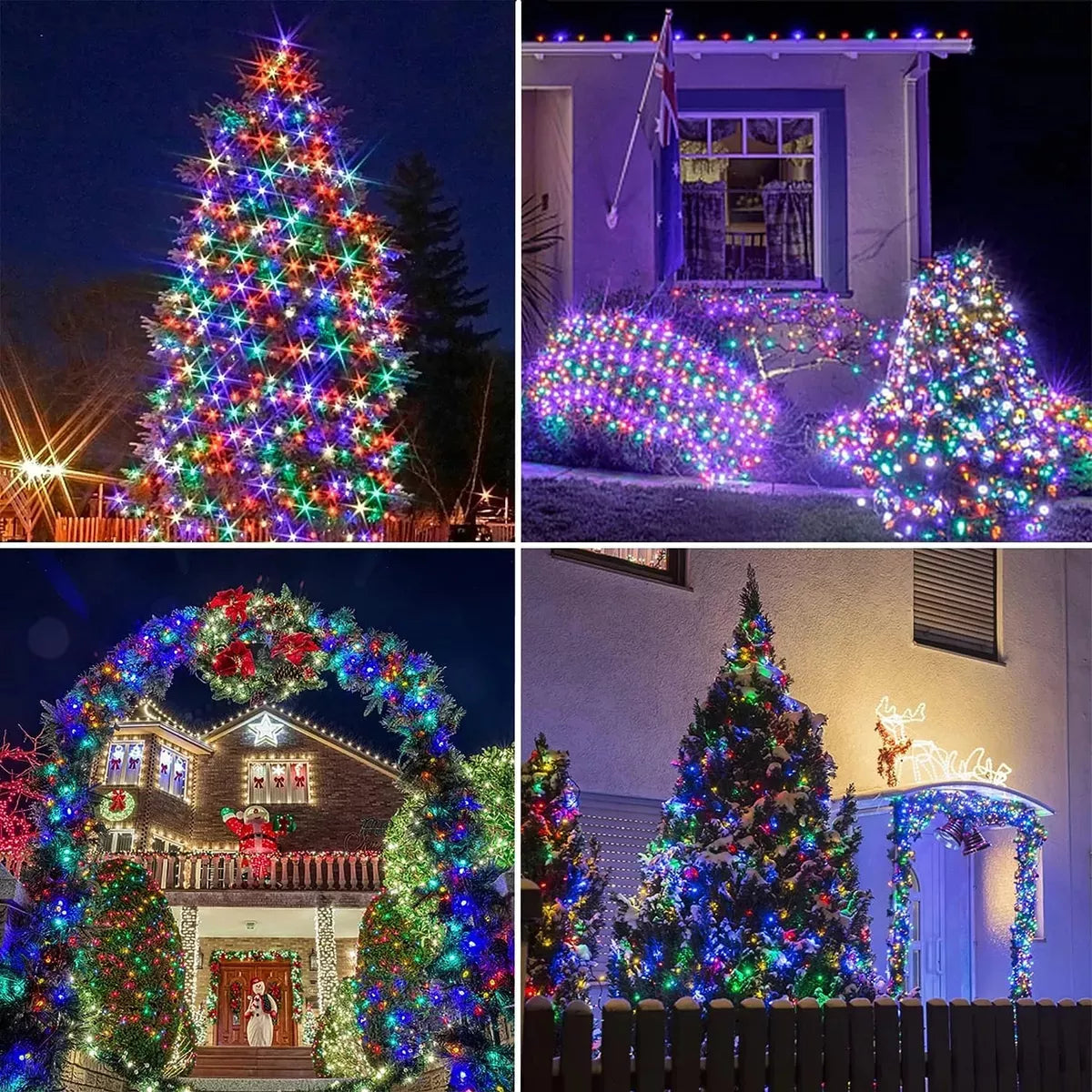 🚨LUCES SOLARES NAVIDEÑAS🎅 ¡Ilumina tu Navidad con 10 Metros de Magia!