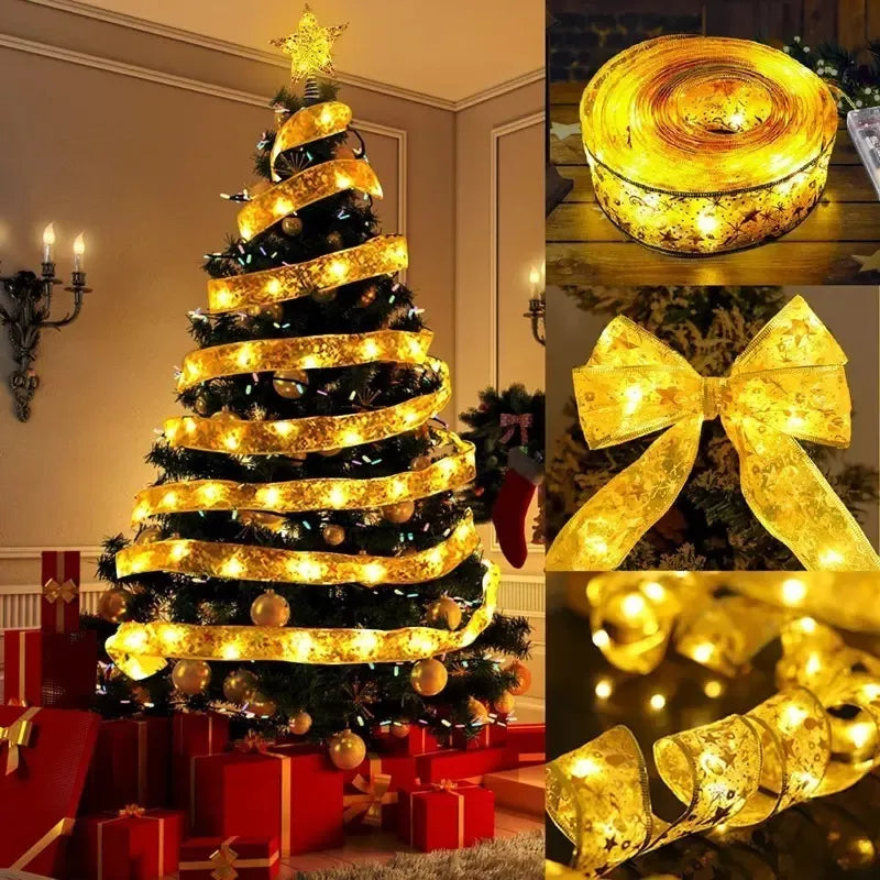 🎅Cinta navideña LED 5 metros💡CREA UN AMBIENTE NAVIDEÑO DE ENSUEÑO
