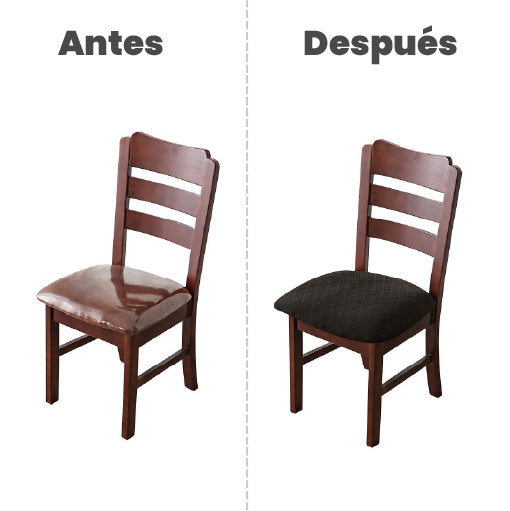 FUNDAS PARA SENTADERO 😍😱 ¡Estrena sillas sin cambiarlas!
