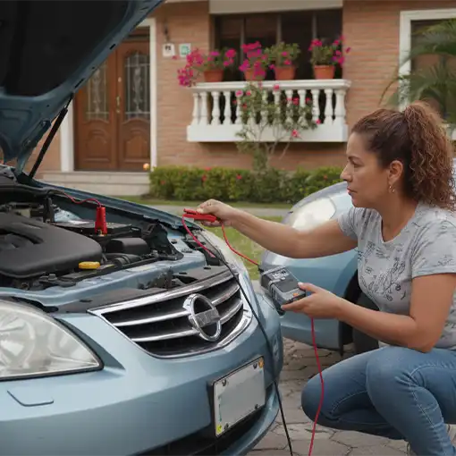Arrancador de batería + Bomba de aire 3 en 1  🚗 💡