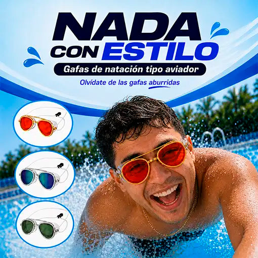 2 Gafas de Natación Aviator💧🕶️