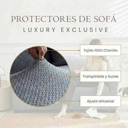 2 Protectores de Poltronas Luxury ⭐🛋️