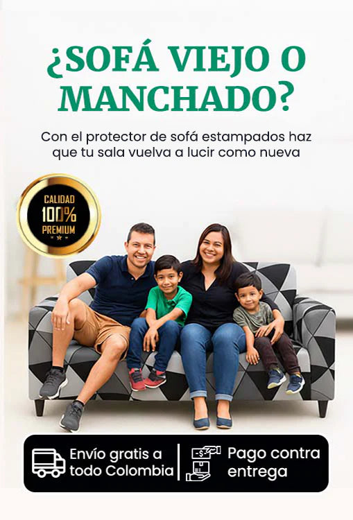 PROTECTOR DE SOFÁ ESTAMPADO 😱😍 ¡Diseños para 2 y 3 puestos!