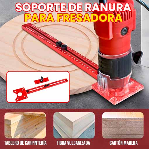 SOPORTE DE RANURA PARA FRESADORA 🪚⚒️🤩