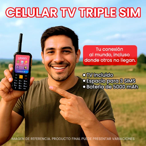 Celular TV triple SIM