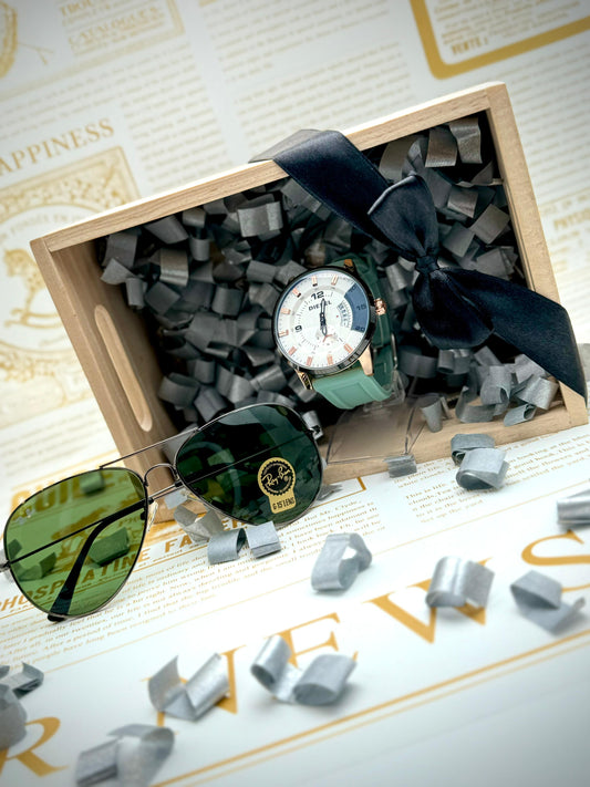 🤵‍♂️combo-reloj-mas-gafas!😎