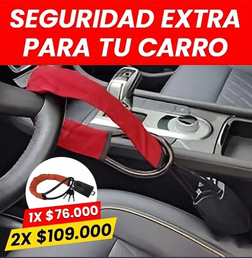 BLOQUEO DE TIMÓN ANTI ROBO 🚘⚡