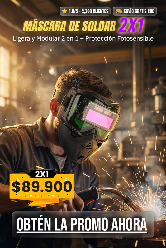 Máscara para soldadura