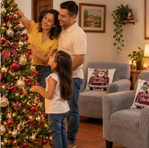 OF Poltrona Luxury + Cojín Navideño